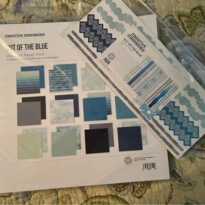 “Out of the Blue” scrapbooking set by Creative Memories!